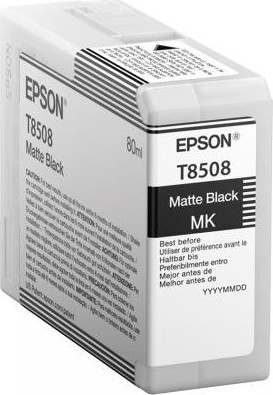 Čierny atrament EPSON ULTRACHROME HD "Scythe" - matná čierna - T850800 (80 ml)