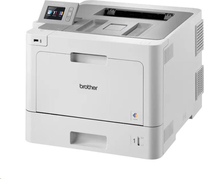 BROTHER tiskárna color laserová HLL-9310CDW - A4, 31ppm, 2400x600, 1GB, PCL6, USB 2.0, WiFi, LAN,250+50listů, DUPLEX