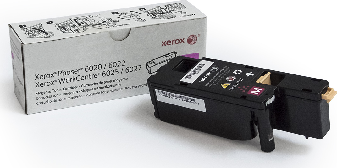 Xerox toner Magenta pre Phaser 6020, 6022, WorkCentre 6025, 6027 (1000 str./min., magenta)