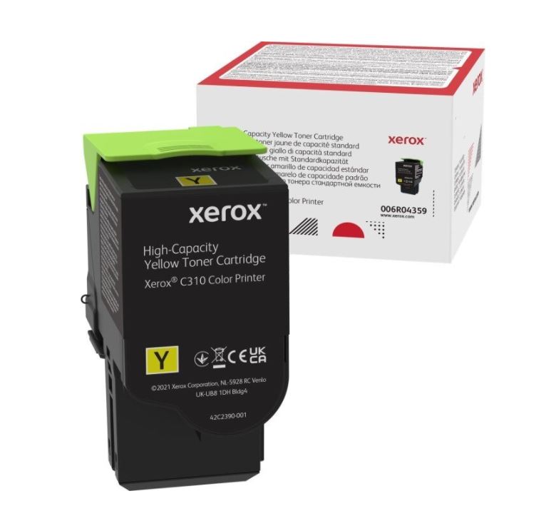Žltá vysokokapacitná tonerová kazeta Xerox pre C31x (5 500 strán)