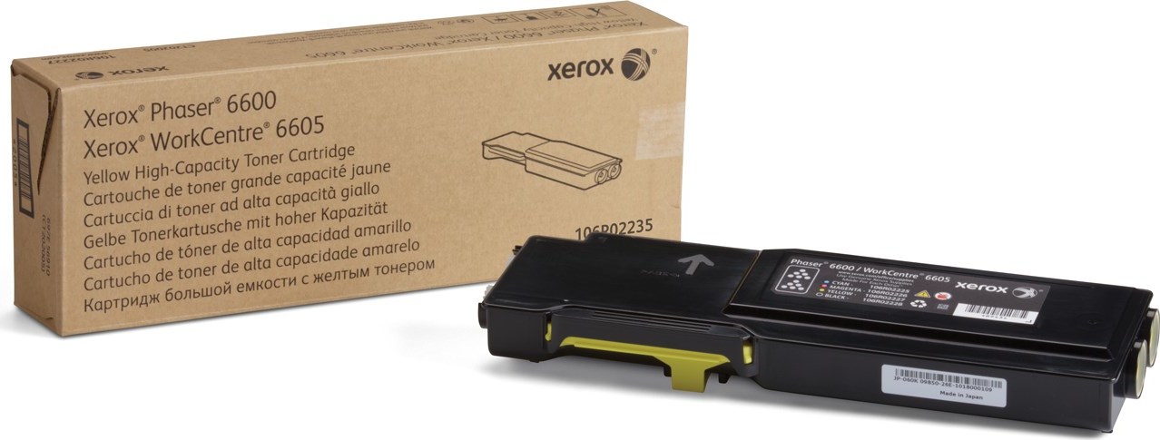 Žltý toner Xerox pre Phaser 6600/6605, 6000 str.