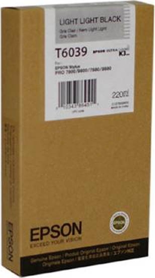 Čierny atrament EPSON Stylus Pro 7800/7880/9800/9880 - svetlý (220 ml)