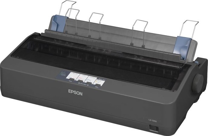 Ihličková tlačiareň EPSON LX-1350, A3, 9 ihiel, 357 znakov za sekundu, 1+4 kópie, USB 2.0, LPT, RS232