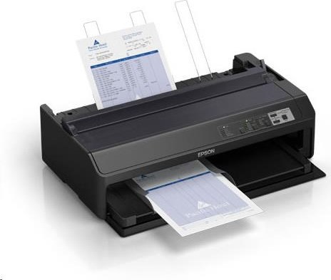 Ihličková tlačiareň EPSON FX-2190II, A3, 18 ihiel, vysoká rýchlosť návrhu 612 znakov/s, 1+6 kópií, USB 2.0,