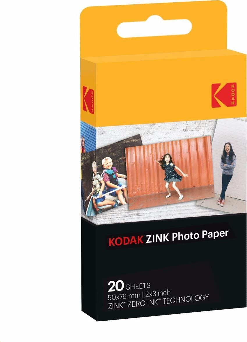 Kodak Zink - fotografický papier 2x3 20 balení