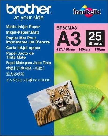 Papier BROTHER BP-60 matný A3/25ks