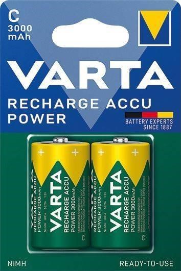 Varta LR14/2BP 3000 mAh Ready to use (Blistr 2ks)