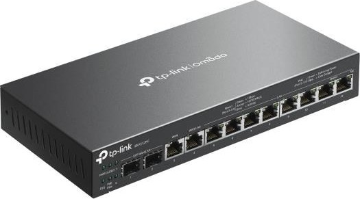 TP-Link ER7212PC OMADA 3v1 VPN router (2xSFP WAN/LAN,1xGbEWAN,1xGbELAN/WAN,8xGbELAN,8xPoE+,110W,fanless)