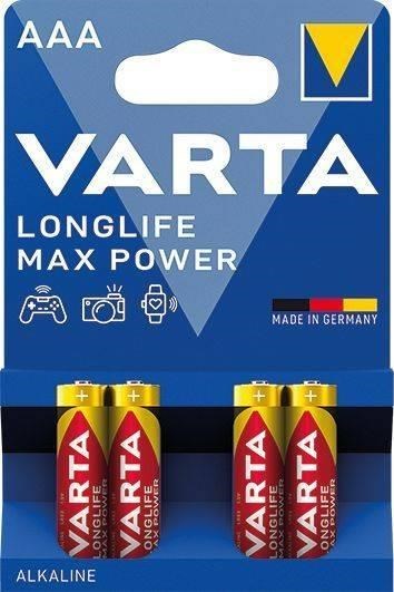 Varta LR03/4BP MAX POWER (MAX TECH) (Blistr 4ks)