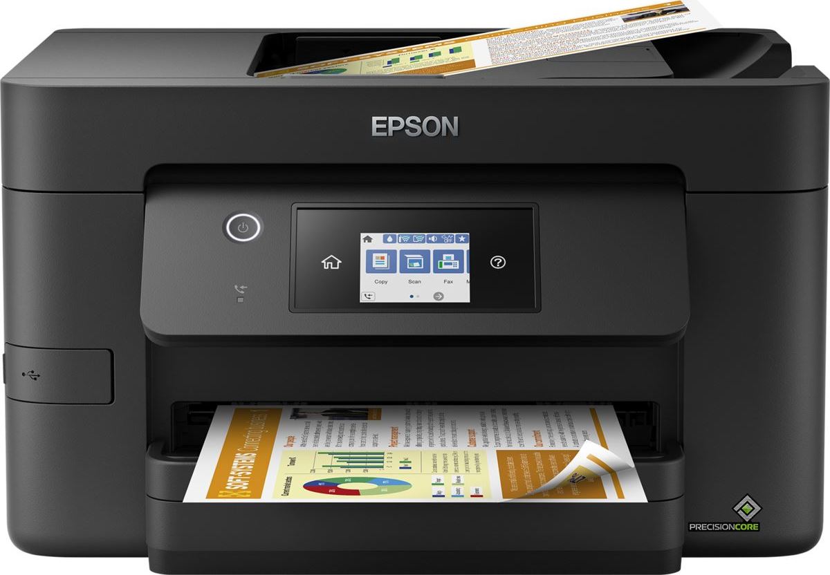 EPSON Tlačiareň WorkForce Pro WF-3820DWF, 4v1, A4, 21 str. za minútu, Ethernet, WiFi (Direct), duplex