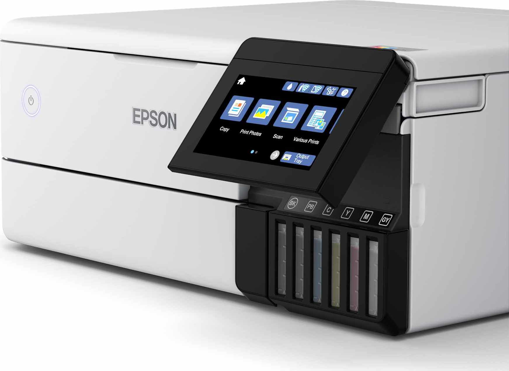 Atramentová tlačiareň EPSON EcoTank L8160, 3v1, A4, 16 str./min, USB, LCD panel, fototlačiareň, 6ink, 3 roky záruka po registrácii.
