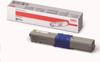 OKI Žltý toner pre C310/330/331/510/511/530/531/MC351/352/361/362/561/562 (2 000 strán)