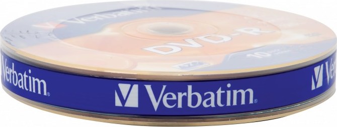 VERBATIM DVD-R(10-Pack)Spindle/General Retail/16x/4.7GB