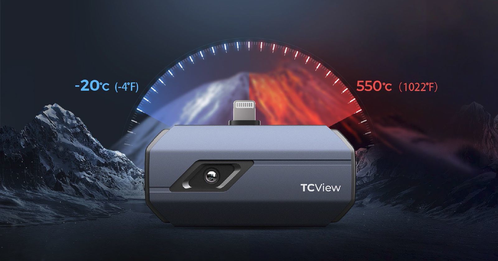 Viking TOPDON termokamera TCView TC002, konektor Lightning