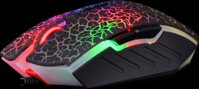 A4tech BLOODY A70A Black drátová herní myš, 6200DPI, SW