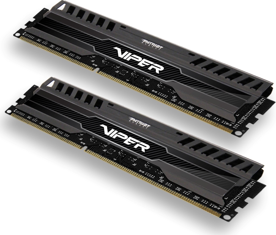 Patriot Viper 3/DDR3/8GB/1600MHz/CL9/2x4GB/Black