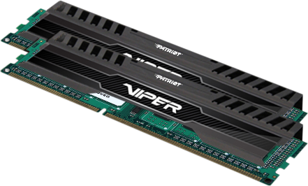 Patriot Viper 3/DDR3/16GB/1600MHz/CL10/2x8GB/Black