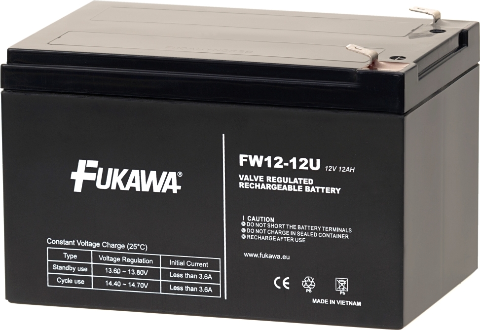 Fiamm Akumulátor FUKAWA FW 12-12U (12V 12Ah)