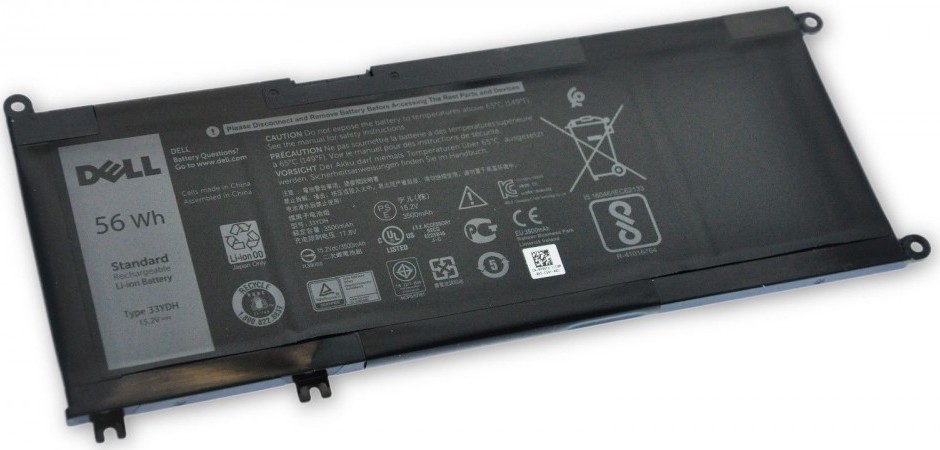 Dell Baterie 4-cell 56W/HR LI-ION pro Inspiron 7557,3579,3779,5587, Latitude 3380,3480,3490,3590