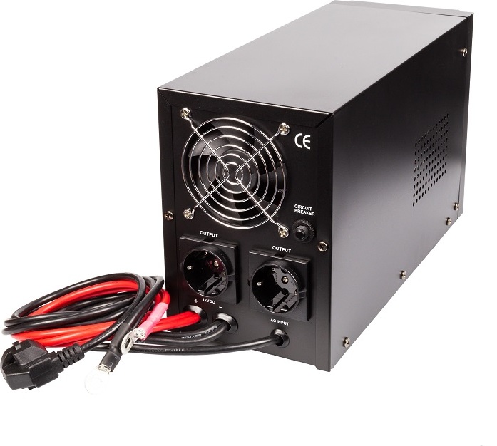 CARSPA Záložní zdroj MHPower MPU700-12,UPS,700W, čistá sinus