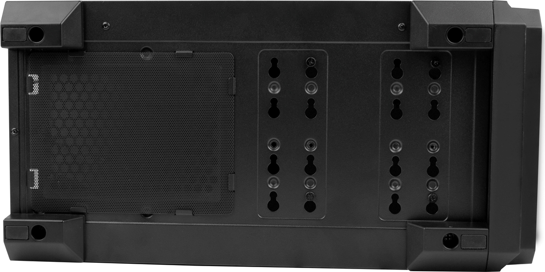 Počítačová skříň Genesis IRID 503 ARGB V2/Micro Tower/Transpar./Černá