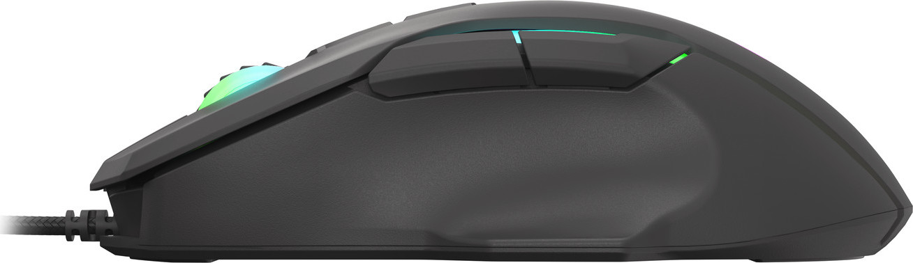 Genesis herní optická myš XENON 220 G2/RGB/Herní/Optická/Pro praváky/12 400 DPI/Drátová USB/Černá