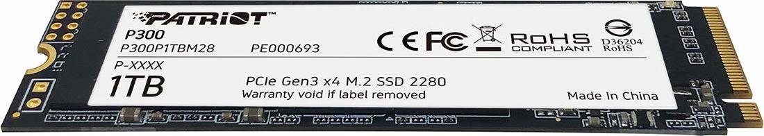 PATRIOT P300/1TB/SSD/M.2 NVMe/5R