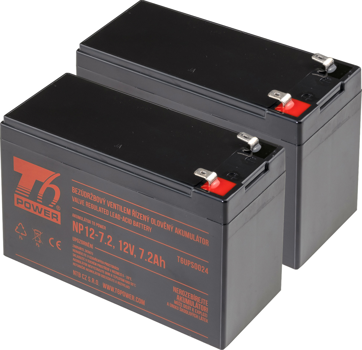 T6 Power RBC48, RBC123, RBC22, RBC32, RBC5, RBC9, RBC113, RBC176 - battery KIT