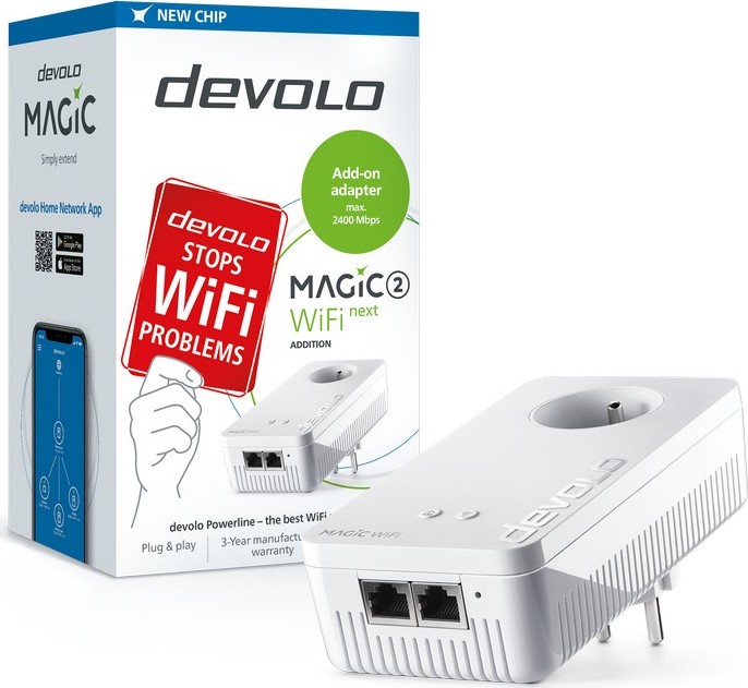 devolo Magic 2 WiFi next rozšiřující modul 2400 Mbps