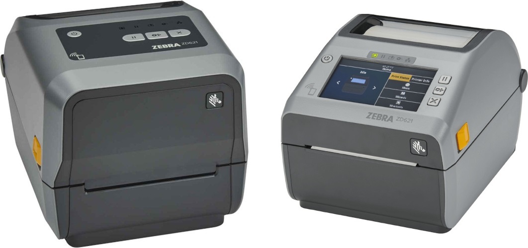 ZEBRA ZD621d - DT, LCD, 300 dpi, USB, LAN, BT