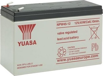 FUKAWA Baterie - YUASA NPW45-12 (12V/9Ah - Faston f2 250), životnost 5let