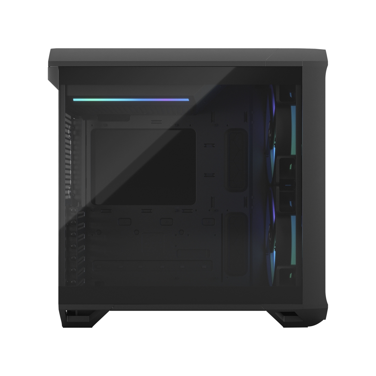 FRACTAL DESIGN skříň Torrent Compact RGB Black TG Light Tint, USB 3.1 Type-C, 2x USB 3.0, bez zdroje, E-ATX