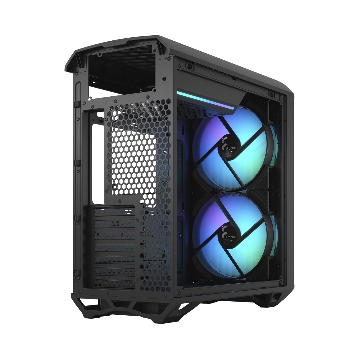 FRACTAL DESIGN skříň Torrent Compact RGB Black TG Light Tint, USB 3.1 Type-C, 2x USB 3.0, bez zdroje, E-ATX