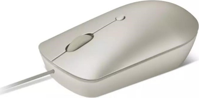 LENOVO 540 USB-C Wired Compact Mouse ( Biege ) - myš