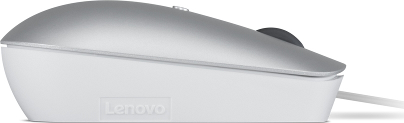 Lenovo 540/Cestovní/Optická/2 400 DPI/Drátová USB-C/Šedá