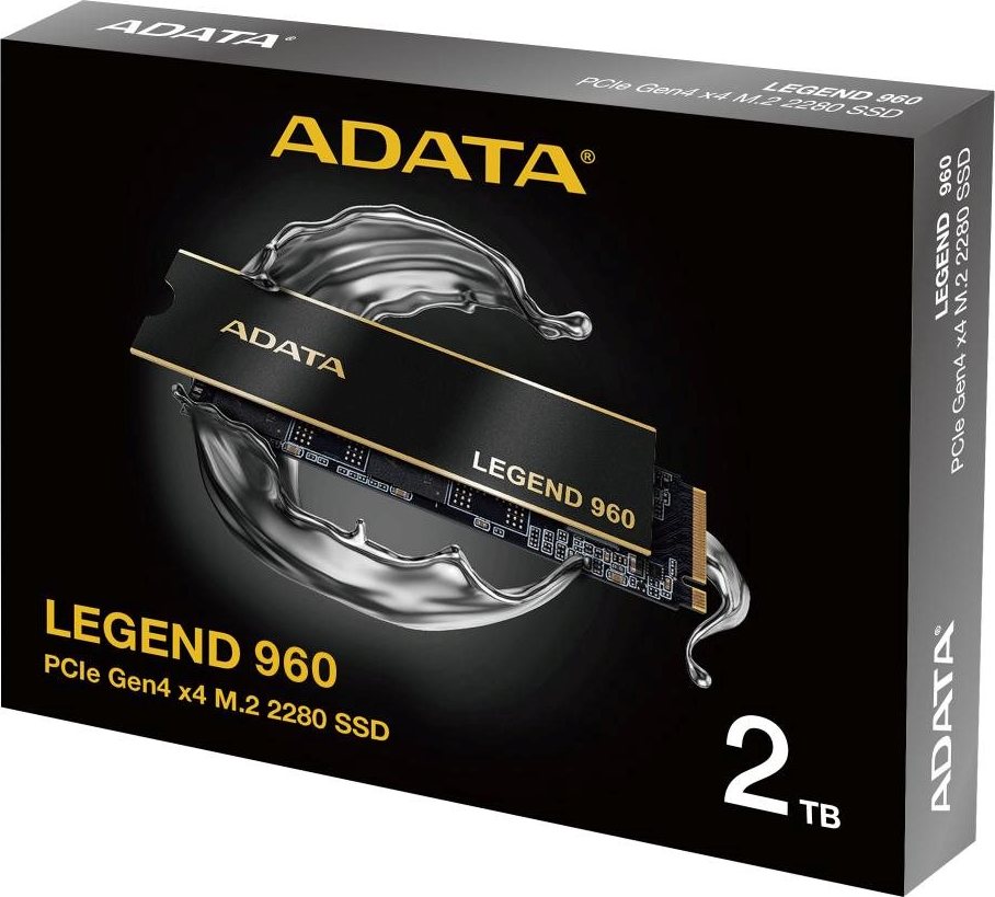 A-Data ADATA SSD 2TB LEGEND 960, PCIe Gen4 x4, M.2 2280, (R:7400/ W:6800MB/s)