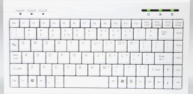 EXACTGAME AMEI AM-K2001W/Drátová USB/CZ layout/Bílá