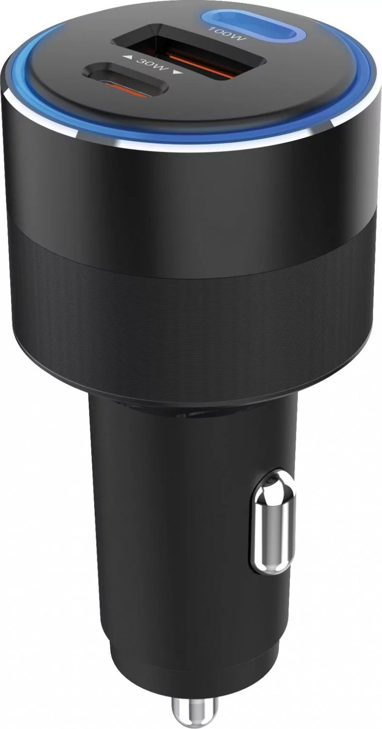 NoName Sandberg Car Charger 3in1 130W USB-C PD