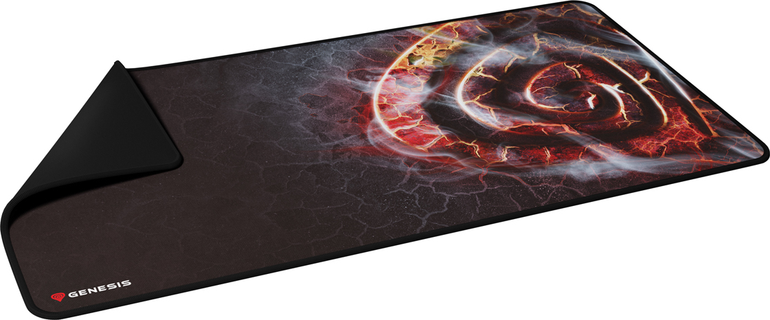 Herní podložka pod myš Genesis CARBON 500 MAXI LAVA G2, 900x450mm