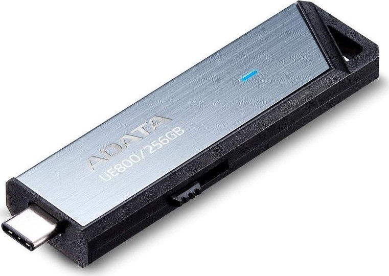 A-Data ADATA Flash Disk 256GB UE800, USB 3.2 USB-C, Elite drive, šedá