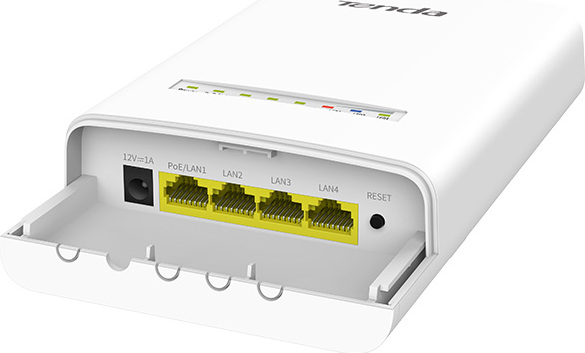 Tenda OS3 Wireless Outdoor CPE 5 GHz, 802.11ac/a/n, 867 Mb/s, 4x LAN, 12 dBi, Pass. PoE, IP65