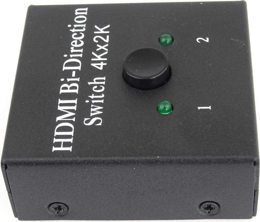 PremiumCord HDMI Switch 4K, FULL HD 1080p obousměrný 2-1 nebo 1-2