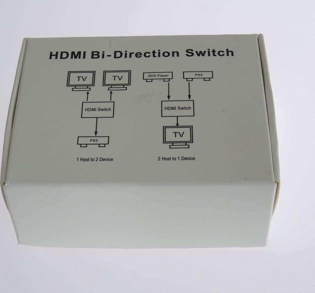 PremiumCord HDMI Switch 4K, FULL HD 1080p obousměrný 2-1 nebo 1-2