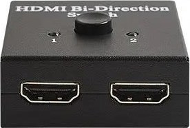 PremiumCord HDMI Switch 4K, FULL HD 1080p obousměrný 2-1 nebo 1-2