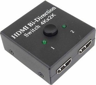 PremiumCord HDMI Switch 4K, FULL HD 1080p obousměrný 2-1 nebo 1-2