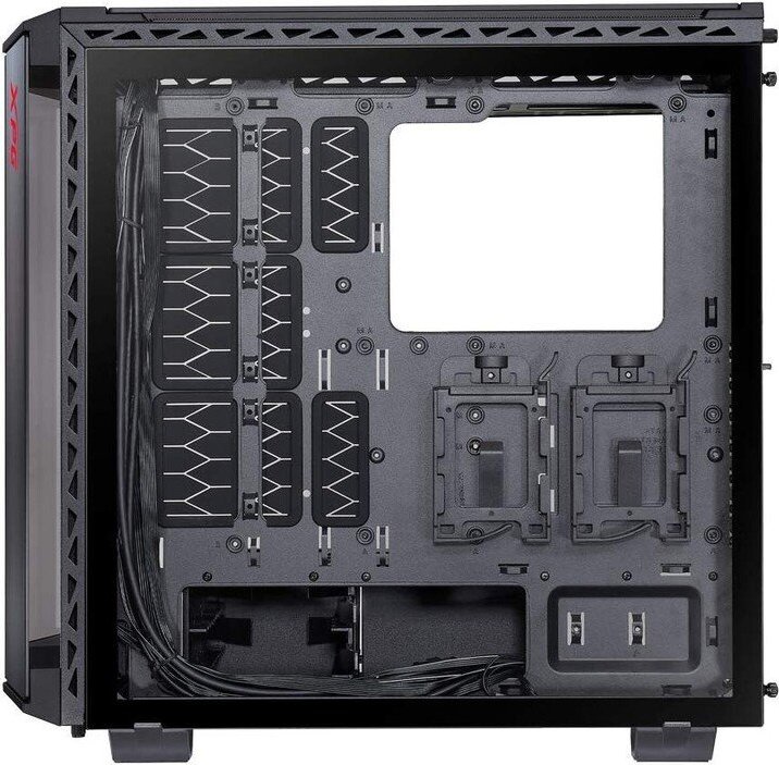 ADATA XPG case BATTLECRUISER Mid-Tower Case, bez zdroje, black