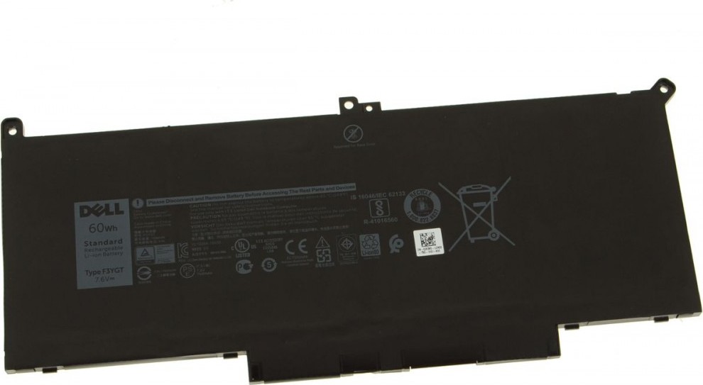 Dell Baterie 4-cell 60W/HR LI-ON pro Latitude 7280, 7290, 7380, 7390, 7480, 7490