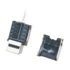 DATACOM Keystone CAT6  STP silver dual-mini