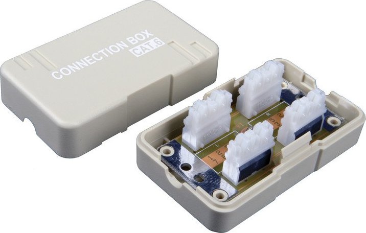 Solarix Spojovací box CAT6 UTP 8p8c LSA+/Krone