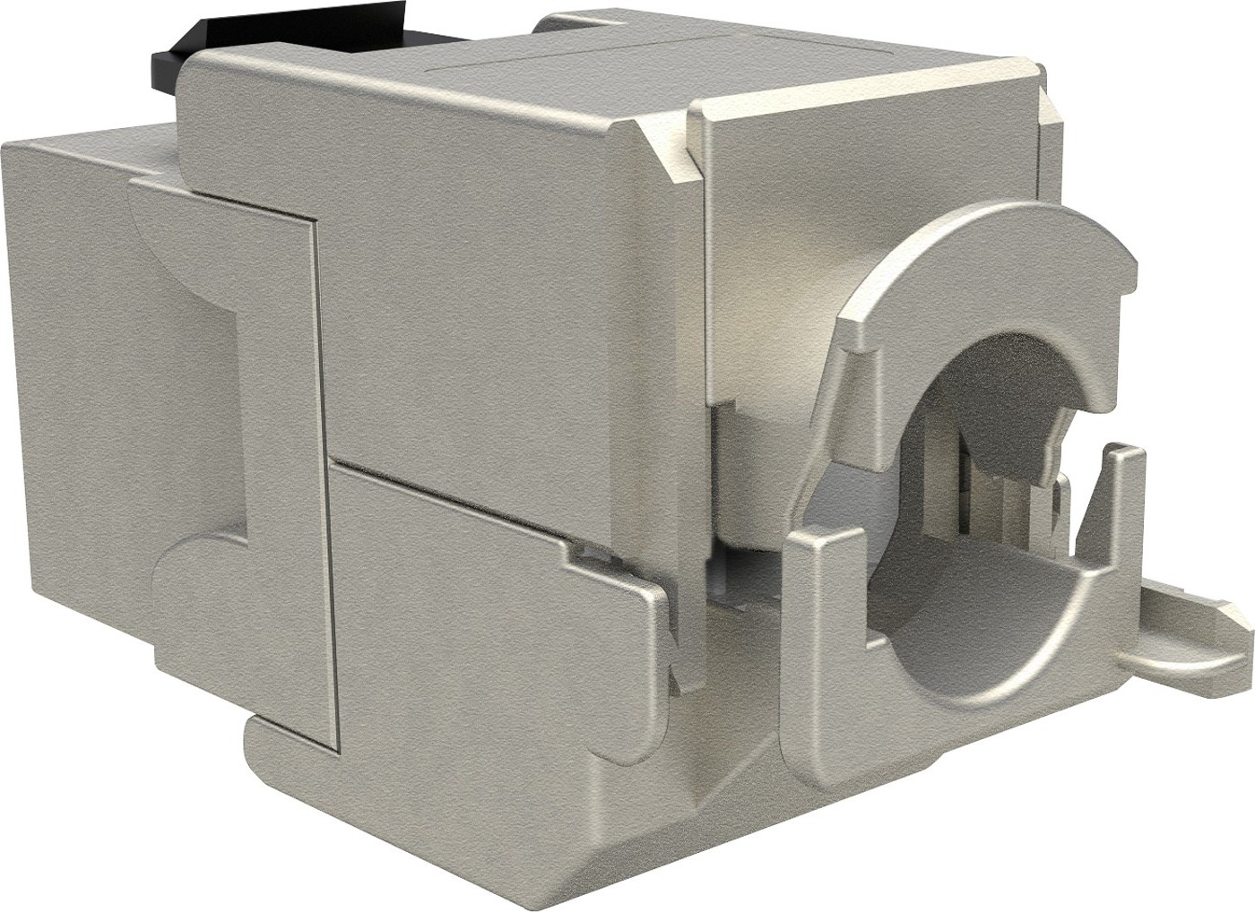 Samořezný keystone Solarix CAT5E STP SXKJ-5E-STP-BK-SA